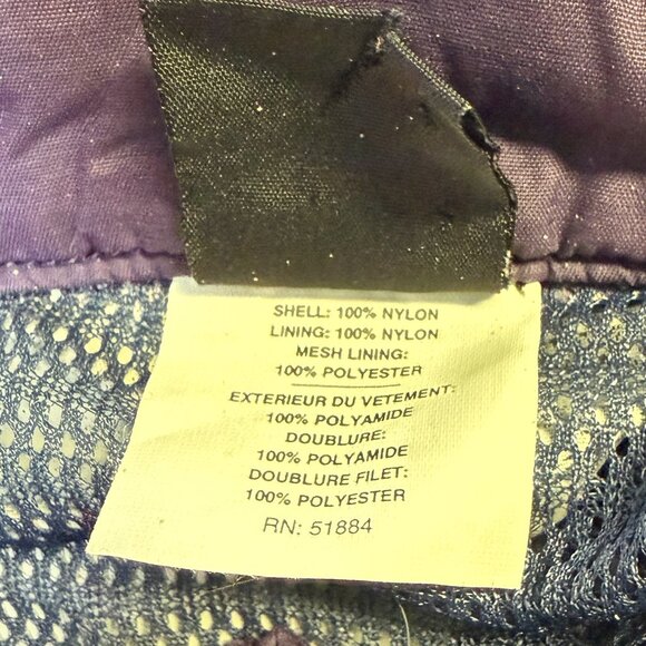 Patagonia DAS Mesh-Lined Pants Purple Size 38 Vintage 2004 EUC - Picture 7 of 12